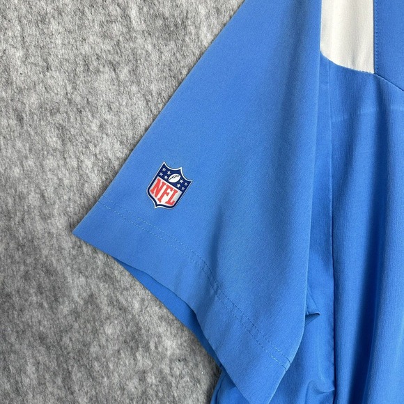 Los Angeles‎ Chargers Nike NFL On Field Sideline Shirt Pullover Mens Blue Vented - Picture 6 of 16